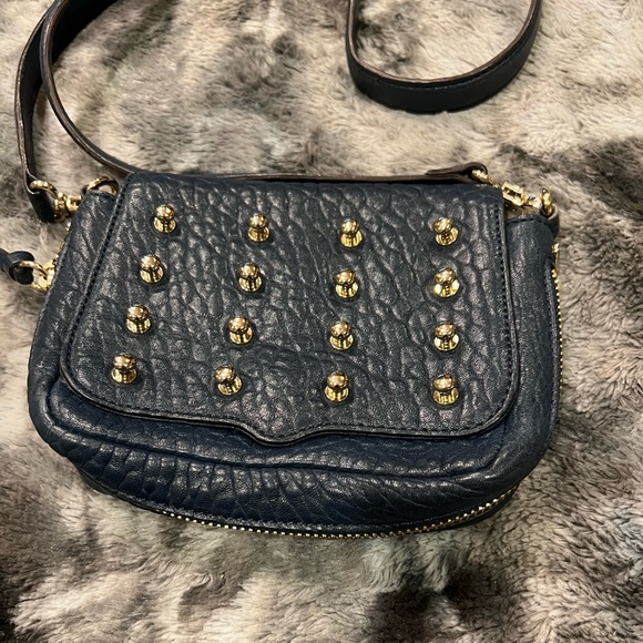 Rebecca Minkoff Indigo Studded Mini Crossbody - Picture 4 of 10